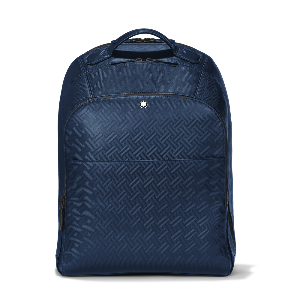 Large Backpack with 3 Compartments in Extreme Leather - 1