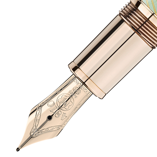 Meisterst&uuml;ck Calligraphy Solitaire Celadon D&eacute;grad&eacute; Fountain Pen