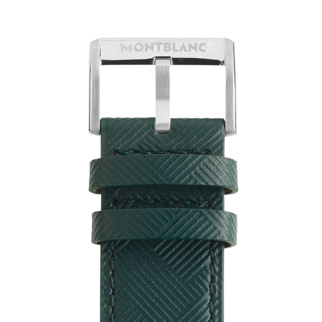 Bracelet en cuir de veau vert Montblanc Extreme 3.0 avec boucle ardillon - 2