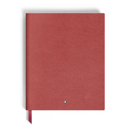 Carnet Grand Format en Cuir Sartorial, Pages Lign&eacute;es