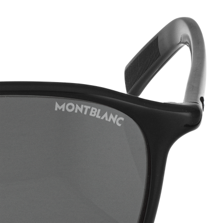 Squared Sunglasses with Black-Colored Acetate Frame