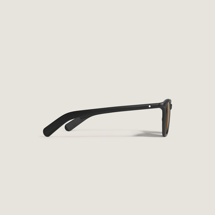 Squared Sunglasses with Black Coloured Acetate Frame