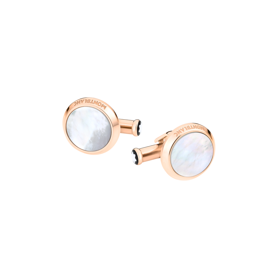 Meisterst&uuml;ck Cufflinks with Mother-of-Pearl Inlay - 1