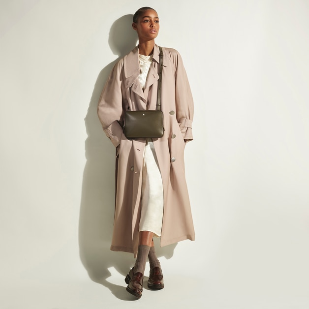 Sac &agrave; Bandouli&egrave;re Petit Mod&egrave;le en Cuir Sartorial - 2