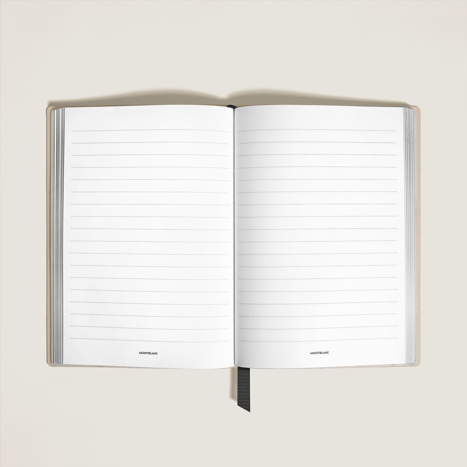 Medium Notebook in Sartorial Leather, Summer Capsule, Lined Pages - 2