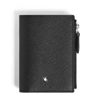 Mini Vertical Wallet 6cc in Sartorial Leather