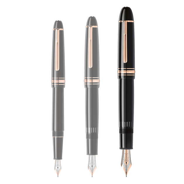Meisterst&uuml;ck Rose Gold-Coated 149 Fountain Pen - 4
