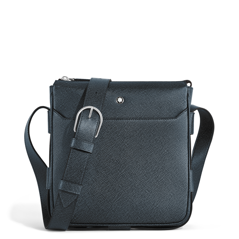 Vertical Belt Messenger Bag in Sartorial Leather - 1