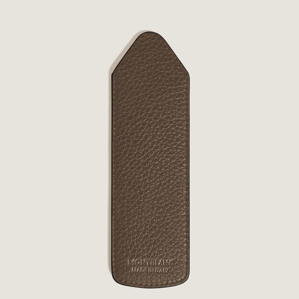 1-Pen Sleeve in Grain Leather - 2