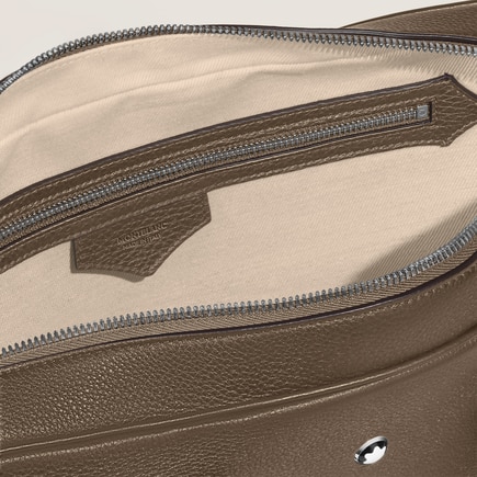 Porte-Documents Moyen Mod&egrave;le en Cuir Grain&eacute;