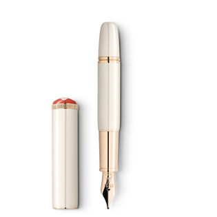 Montblanc Heritage Rouge et Noir "Baby" Special Edition Ivory-colored Fountain M