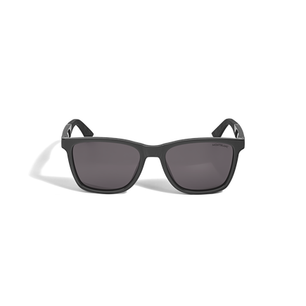 Gafas de sol cuadradas con montura inyectada negra