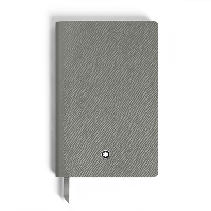 Small Notebook in Sartorial Leather, Lined Pages