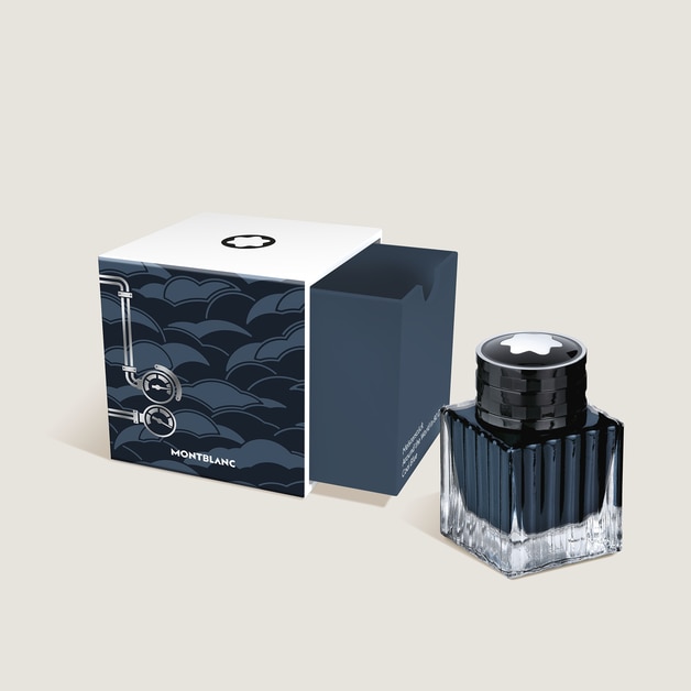 Tintero, Meisterst&uuml;ck Around The World In 80&nbsp;Days, Azul Carb&oacute;n, 50&nbsp;ml - 2