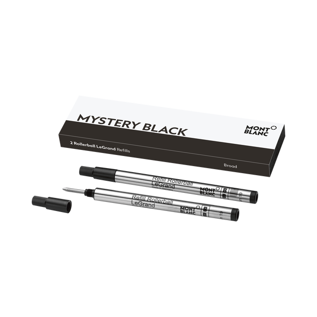 2x Rollerball LeGrand Refills, Mystery Black - 1