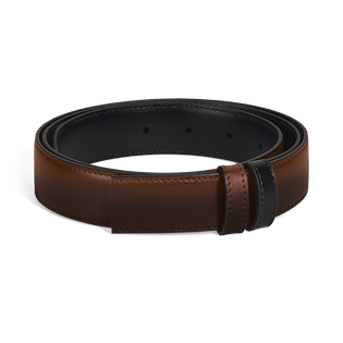 Brown Meisterst&uuml;ck/black Meisterst&uuml;ck 30mm reversible leather strap