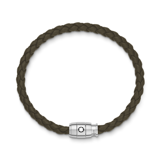Bracciale Con Chiusura a 3 Anelli in Pelle Soft - 2