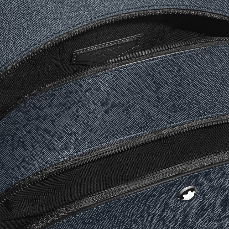 Medium Backpack with 3 Compartments in Sartorial Leather - 4