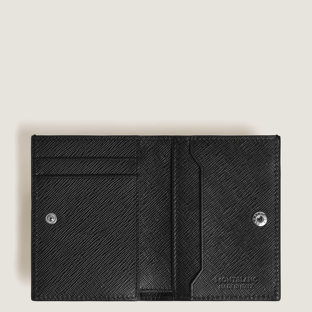 Mini Wallet 4cc in Sartorial Leather - 5