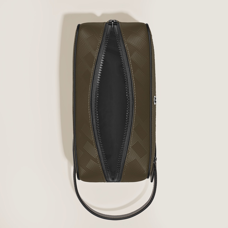 Toiletry Clutch in Extreme Leather - 7