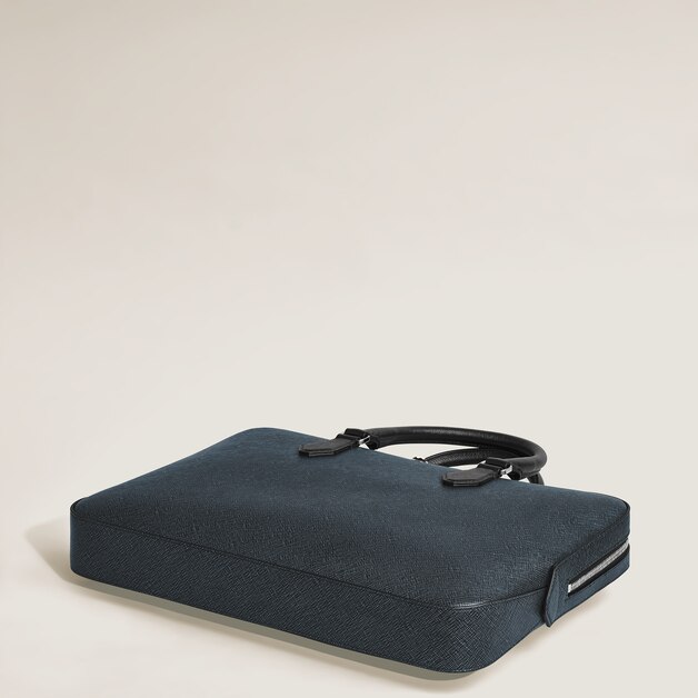 Porte-Documents Fin en Cuir Sartorial - 8