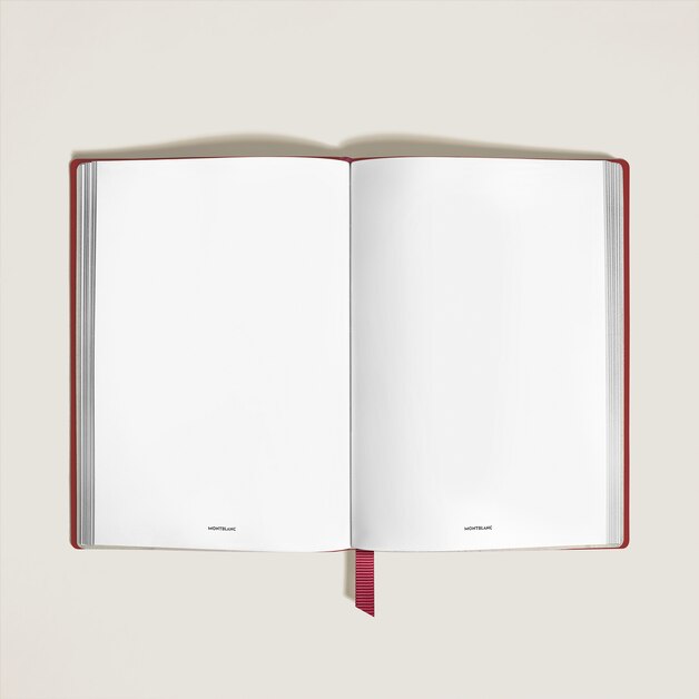 Cuaderno Mediano de Piel Sartorial, Páginas en Blanco - 2