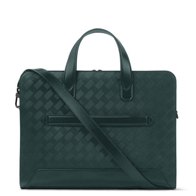 Thin Briefcase in Extreme Leather - 4