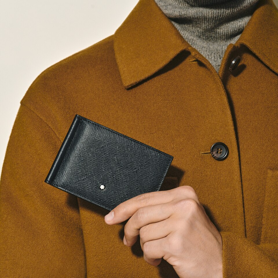 Wallet 6cc with Money Clip in Sartorial Leather - 2