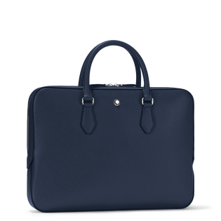 Thin Briefcase in Sartorial Leather