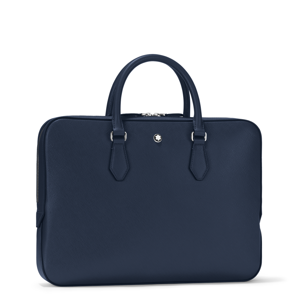 Thin Briefcase in Sartorial Leather - 3
