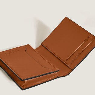 Card Holder 4cc in Corteccia Sfumato Leather