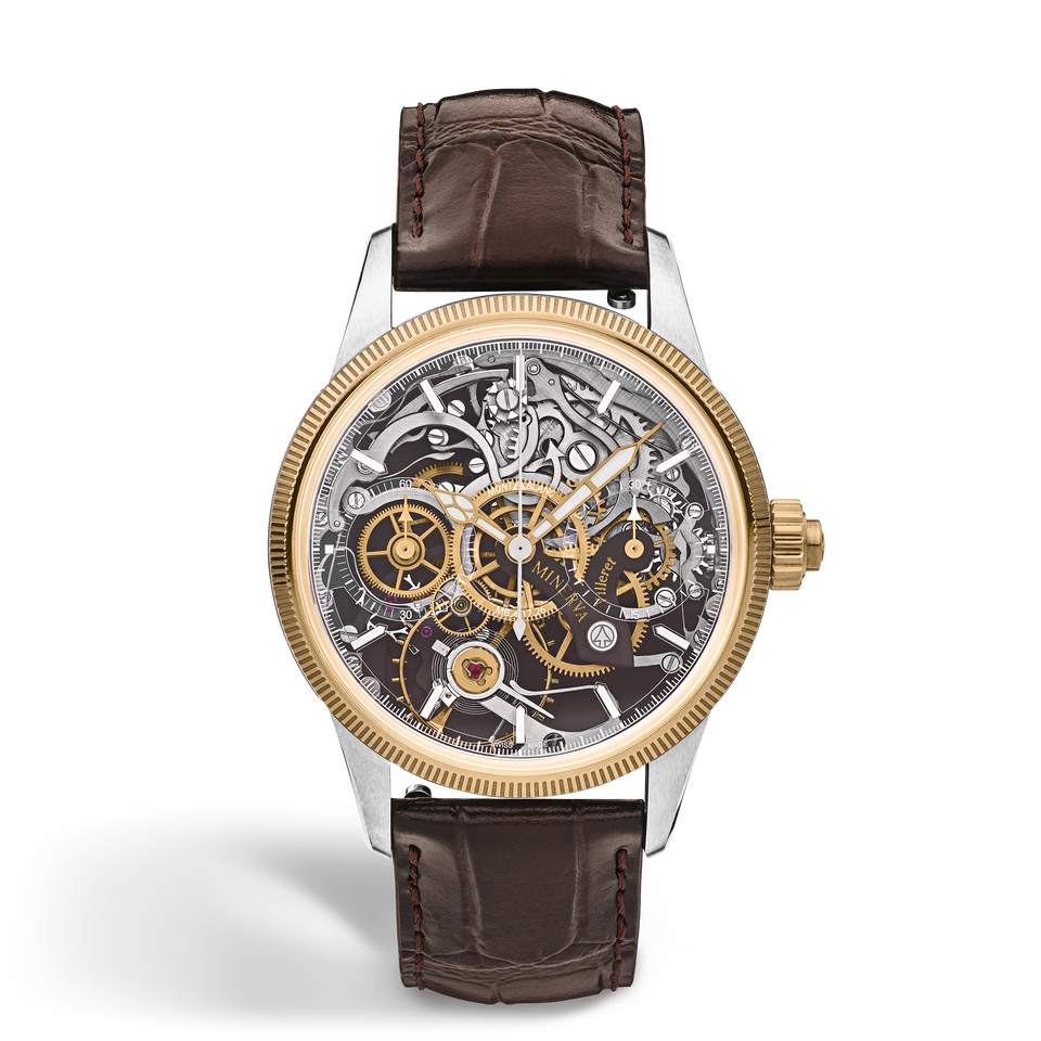 Montblanc 1858 The Unveiled Minerva Chronograph Limited Edition - 100 pieces - 1