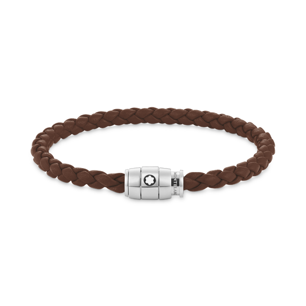 Bracciale Con Chiusura a 3 Anelli in Pelle Soft - 1