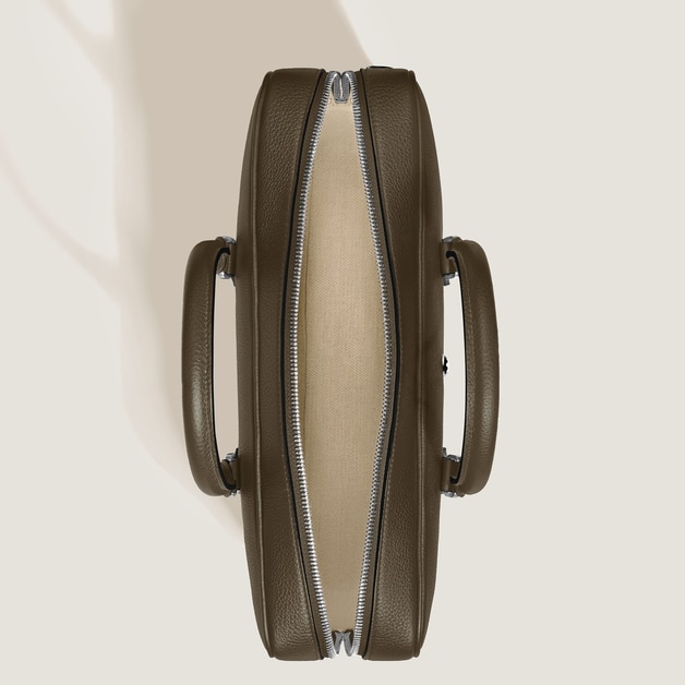 Porte-Documents Moyen Mod&egrave;le en Cuir Grain&eacute; - 8