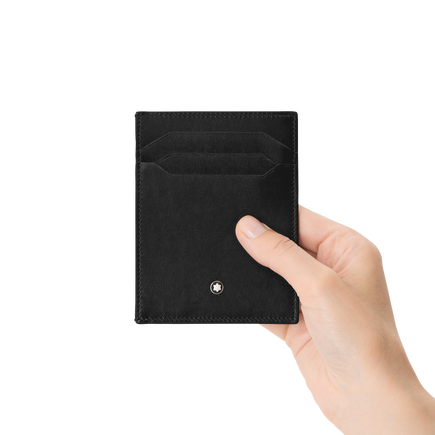 Porte-Cartes 4cc avec Porte-Carte d'Identit&eacute; en Cuir Meisterst&uuml;ck