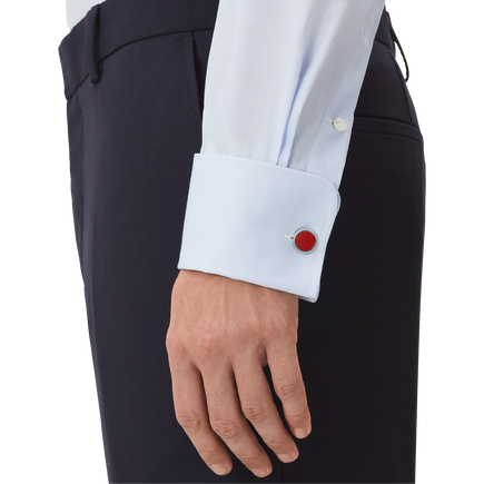 Boutons de Manchette Meisterst&uuml;ck avec Incrustation de Laque &agrave; Motif