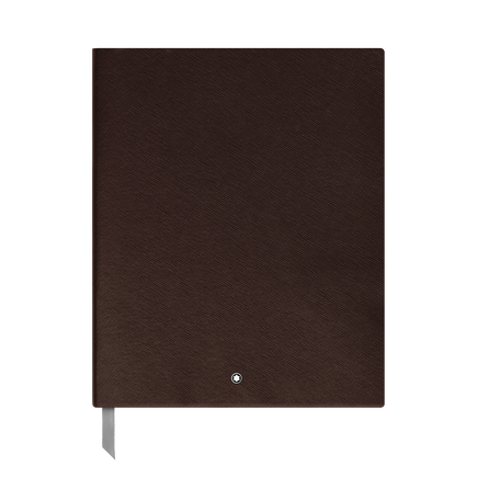 Carnet Grand Format en Cuir Sartorial, Pages Blanches