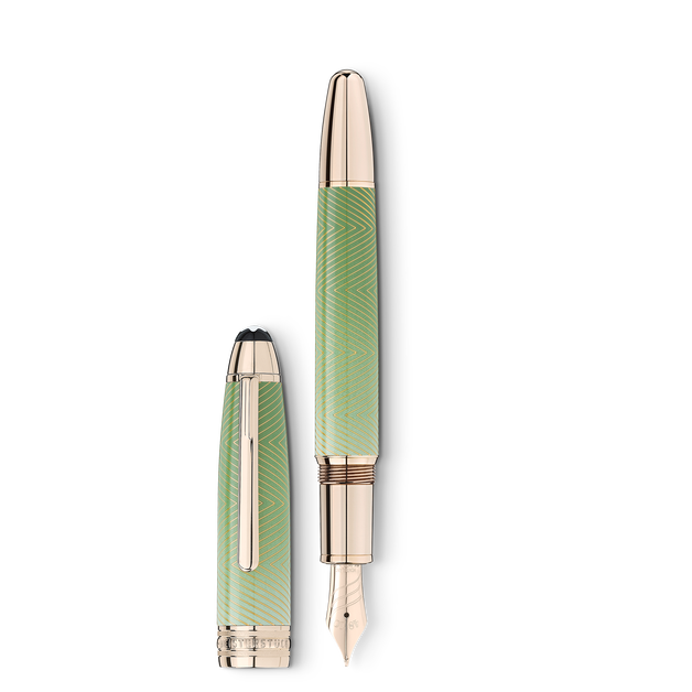 Stylo-Plume Incurv&eacute;e Meisterst&uuml;ck Calligraphy Solitaire Celadon D&eacute;grad&eacute; - 1