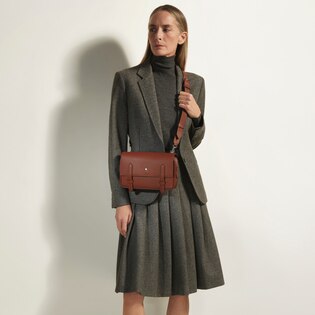 Crossbody Bag in Sartorial Leather