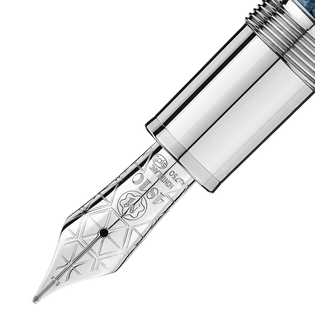 Meisterst&uuml;ck Blue Hour Solitaire LeGrand Fountain Pen