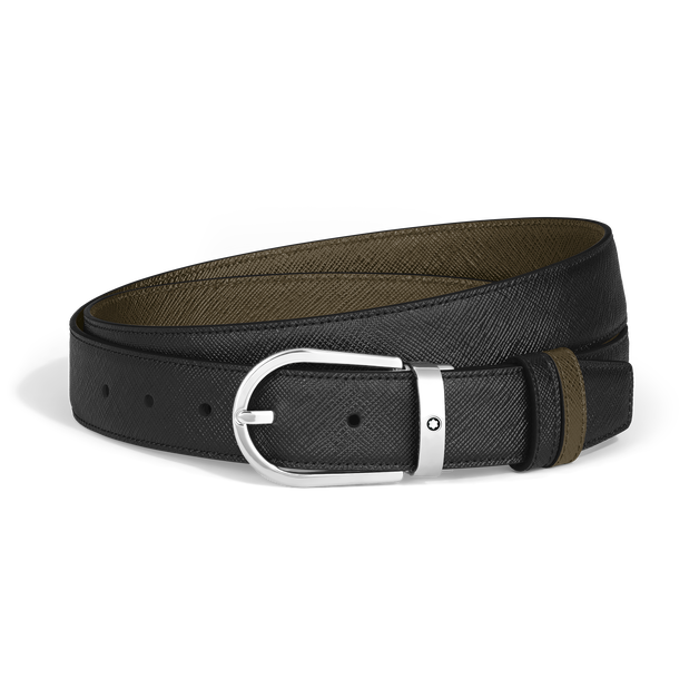 Horseshoe 30&nbsp;mm Reversible Belt in Sartorial Leather - 1