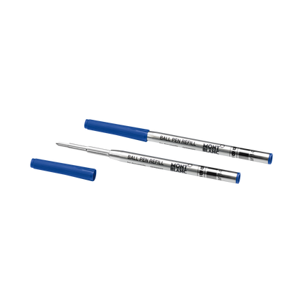 2x Kugelschreiberminen, Royal Blue