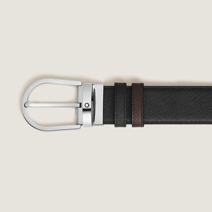 Horseshoe 35&nbsp;mm Reversible Belt in Sartorial Leather