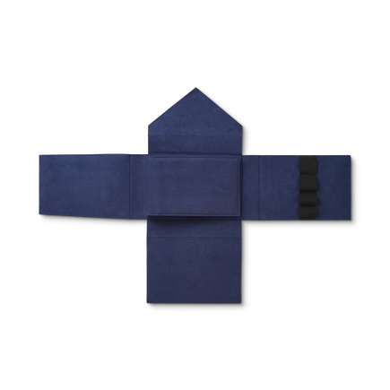 علبة لهواة الجمع من الجلد تسع 8 أقلام