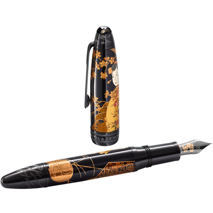 Meisterstück Calligraphy Maki-e LE 88 Fountain Pen Curved Nib