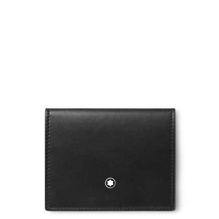 Portacarte Trifold 4 Tasche in Pelle Soft