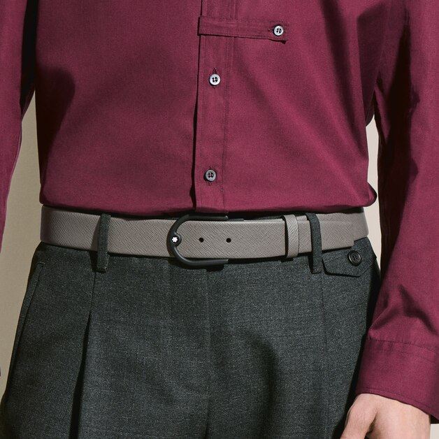 Horseshoe 35 mm Belt in Sartorial Leather - 2
