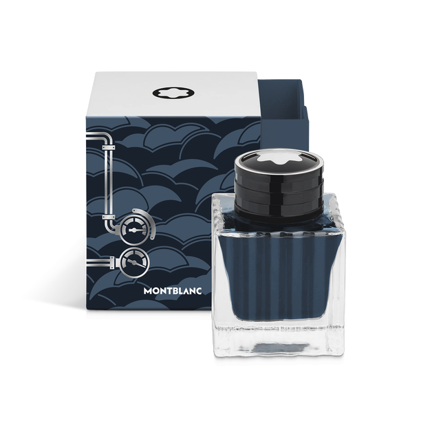 Ink Bottle, Meisterst&uuml;ck Around the World in 80 Days, Coal Blue, 50&nbsp;ml - 1