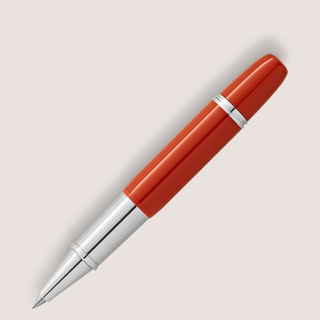 Montblanc Heritage Rouge et Noir "Baby" Edición Especial Rollerball color coral - 4