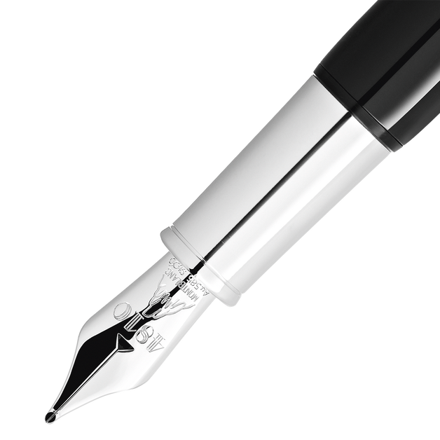 Stylo-Plume Montblanc Heritage Rouge et Noir &laquo;&nbsp;Baby&nbsp;&raquo; &Eacute;dition Sp&eacute;ciale Noir - 3